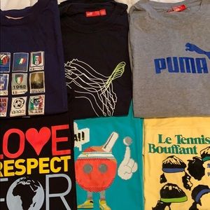 Men’s Puma T Shirt Lot Size Medium